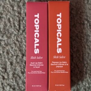 NIB Topicals Slick Salve Lip Balm Set - Açaí & Papaya